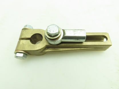 Honeywell 087449 Adjustable Actuator Arm Brass 1" ID For Shaft 1/2-20 Thread