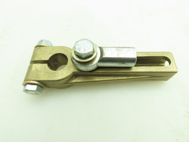 Honeywell 087449 Adjustable Actuator Arm Brass 1" ID For Shaft 1/2-20 Thread