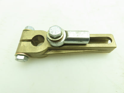 Honeywell 087449 Adjustable Actuator Arm Brass 1" ID For Shaft 1/2-20 Thread