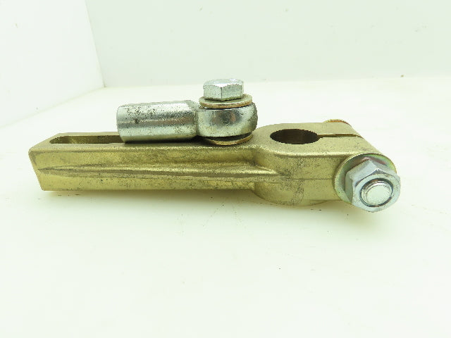 Honeywell 087449 Adjustable Actuator Arm Brass 1" ID For Shaft 1/2-20 Thread