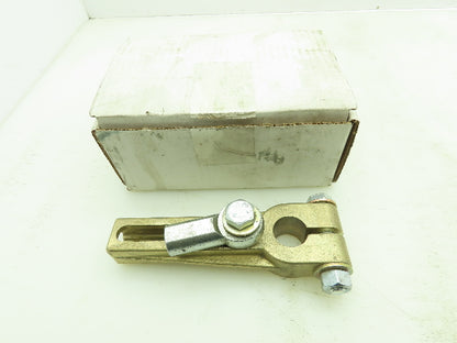 Honeywell 087449 Adjustable Actuator Arm Brass 1" ID For Shaft 1/2-20 Thread