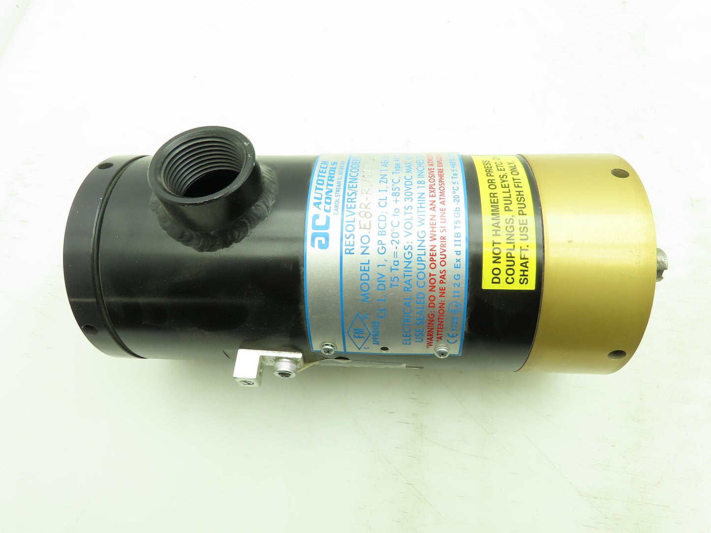 AC Autotech Controls E8R-RL101-032MC Explosion Proof Geared Digital Resolver