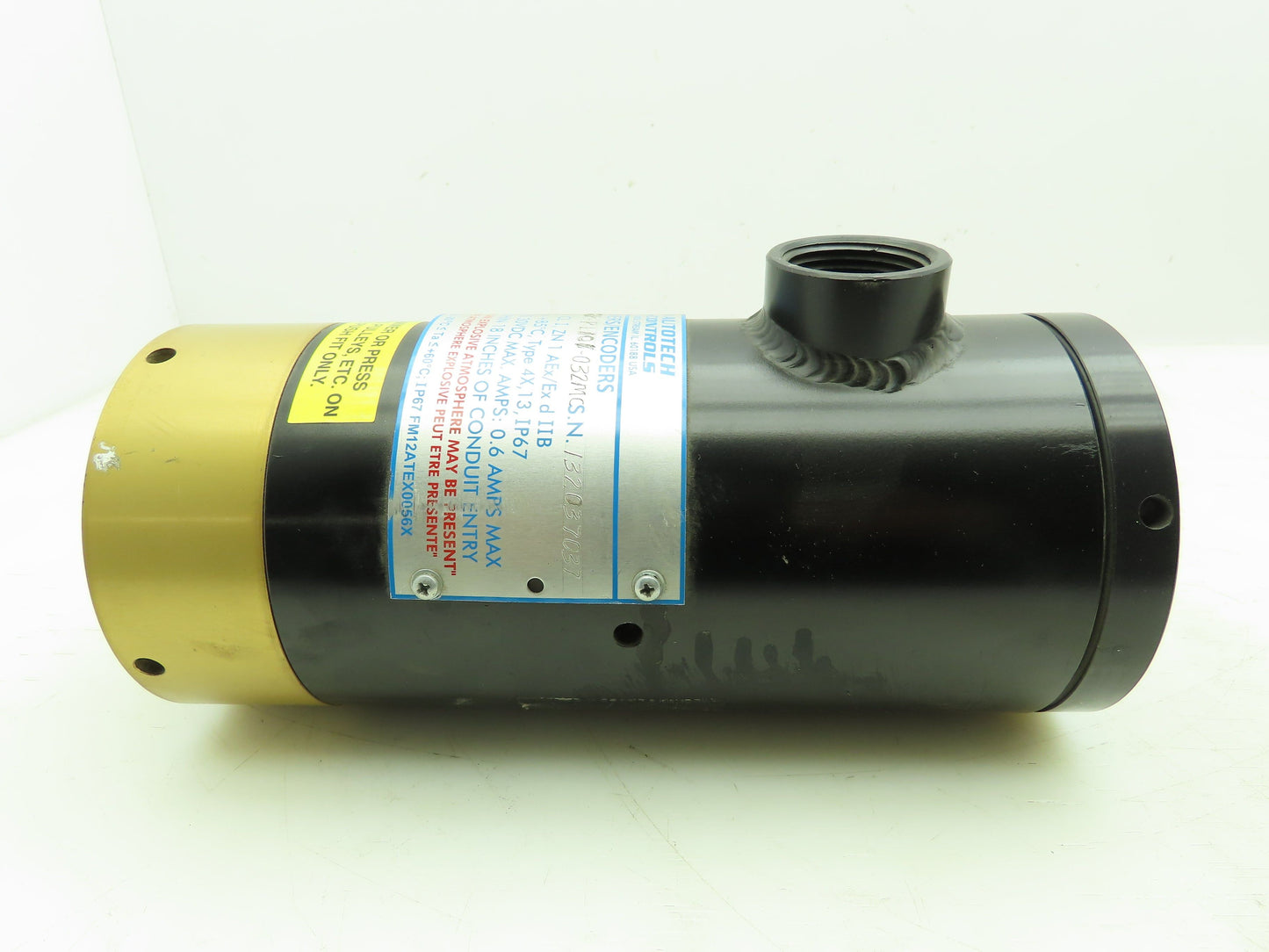 AC Autotech Controls E8R-RL101-032MC Explosion Proof Geared Digital Resolver