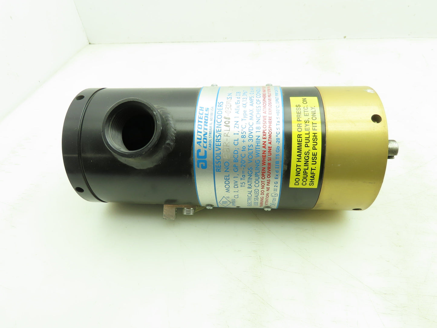 AC Autotech Controls E8R-RL101-032MC Explosion Proof Geared Digital Resolver