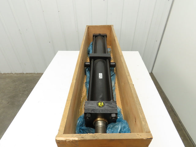 Parker Series 2H Hydraulic Cylinder 5" Bore 36.5" Stroke Trunnion Mount 1200 PSI