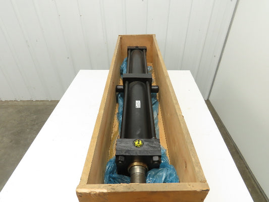 Parker Series 2H Hydraulic Cylinder 5" Bore 36.5" Stroke Trunnion Mount 1200 PSI
