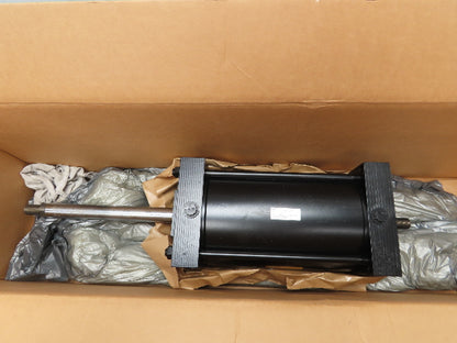 Parker Series 2A Pneumatic Air Cylinder 8" Bore 11" Stroke 250 PSI Double Rod