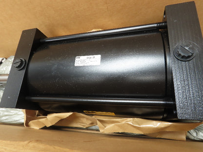 Parker Series 2A Pneumatic Air Cylinder 8" Bore 11" Stroke 250 PSI Double Rod