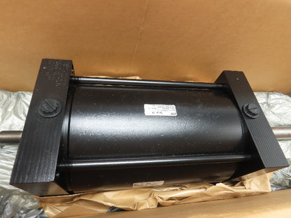 Parker Series 2A Pneumatic Air Cylinder 8" Bore 11" Stroke 250 PSI Double Rod