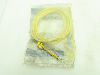 TPC Wire & Cable CF14C25M002 SJOO Quick Connect Cord Set 300V DC 4P Female 2M