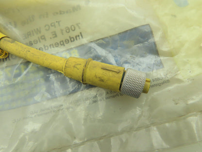 TPC Wire & Cable CF14C25M002 SJOO Quick Connect Cord Set 300V DC 4P Female 2M