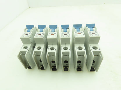 Allen Bradley 1489-A1C040 4A Circuit Breaker Series A 277V 1 Pole 4 Amp Lot of 6