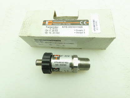 Kobold KPG-0001011825 Pressure Transmitter 0-10 PSI Transducer