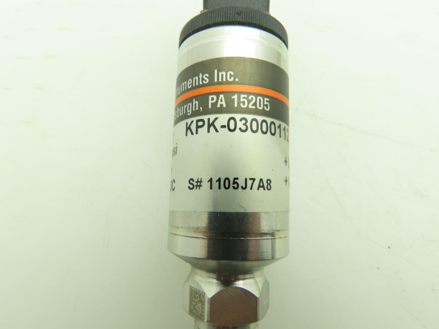 Kobold KPK-030001127 Pressure Transmitter 0-3000 PSI Transducer