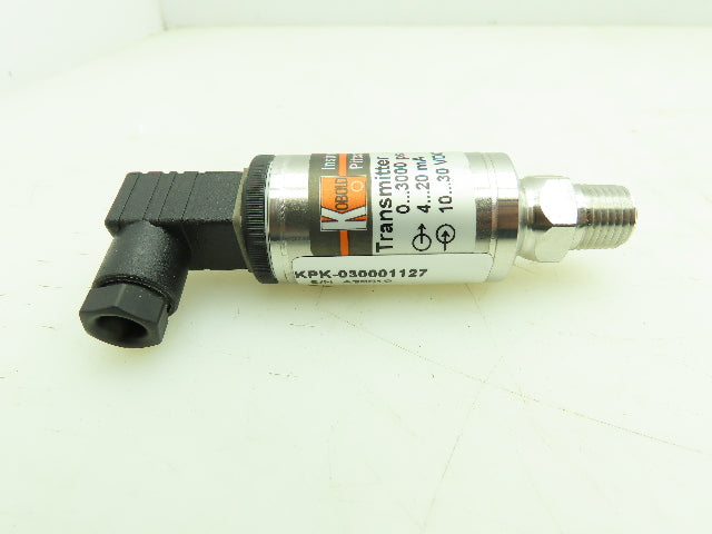 Kobold KPK-030001127 Pressure Transmitter 0-3000 PSI Transducer
