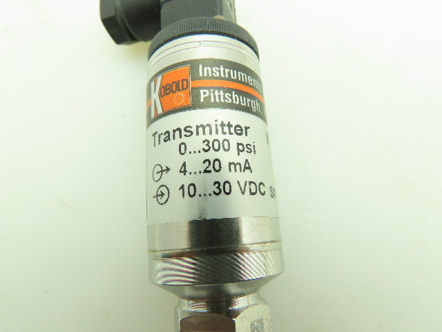 Kobold KPK-003001127D Pressure Transmitter 0-300 PSI Transducer