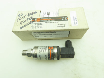 Kobold KPK-007501127 Pressure Transmitter 0-750 PSI Transducer