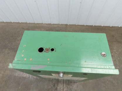 Cuttler Hammer Eaton A999AY257-1C Electrical Enclosure 47x23x10.5" Control Panel