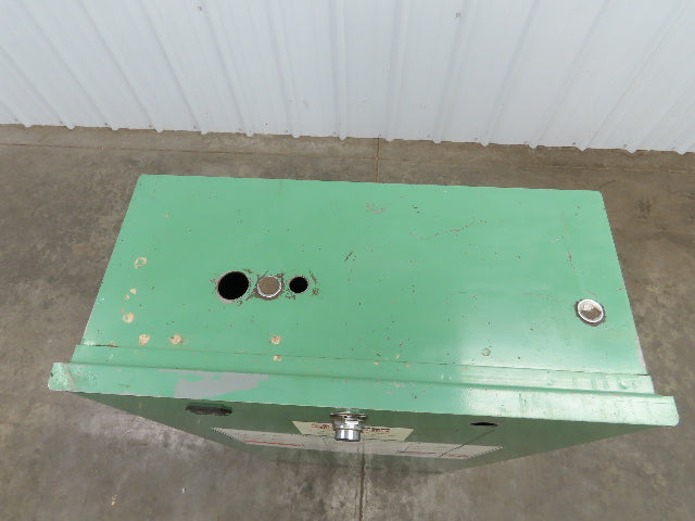 Cuttler Hammer Eaton A999AY257-1C Electrical Enclosure 47x23x10.5" Control Panel