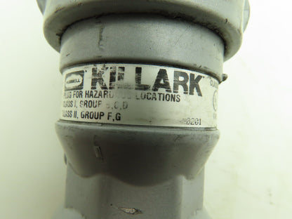 Killark Hubbell VP3485 Pin Sleeve Plug 3W 4P 30A 600V