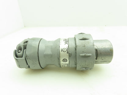 Killark Hubbell VP3485 Pin Sleeve Plug 3W 4P 30A 600V