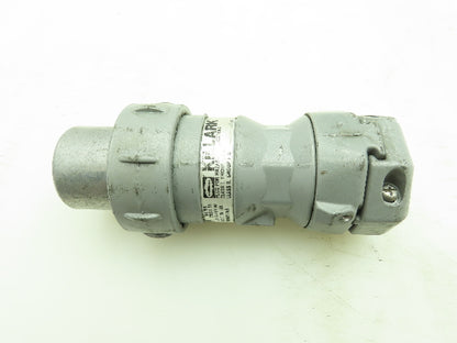 Killark Hubbell VP3485 Pin Sleeve Plug 3W 4P 30A 600V