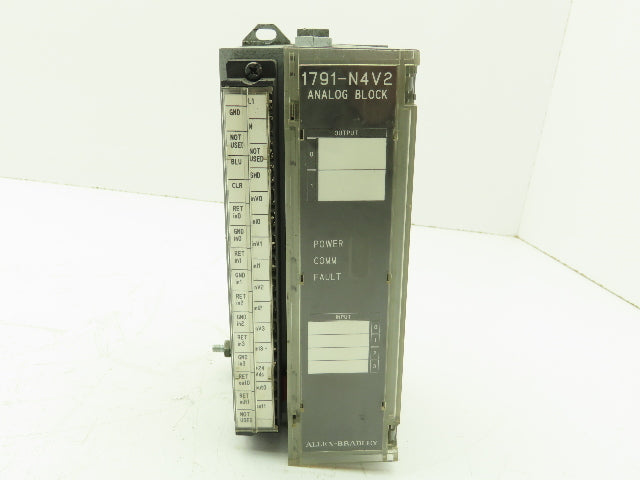 Allen Bradley 1791-N4V2 Analog Block 24VDC Input Output Module