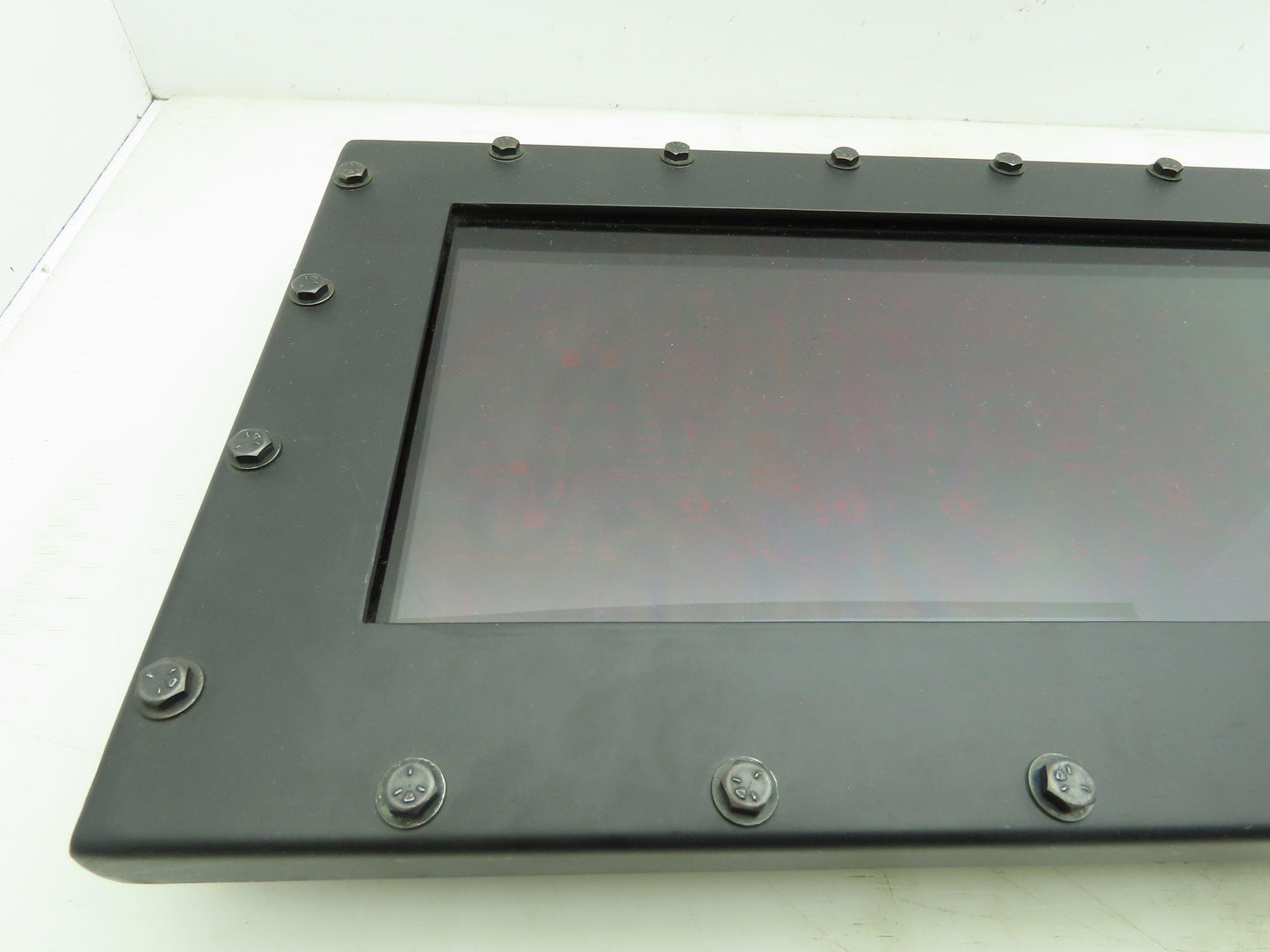 Large Digital Counter Timer 5" Red LED 6-Digit Steel Display