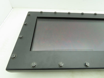 Large Digital Counter Timer 5" Red LED 6-Digit Steel Display