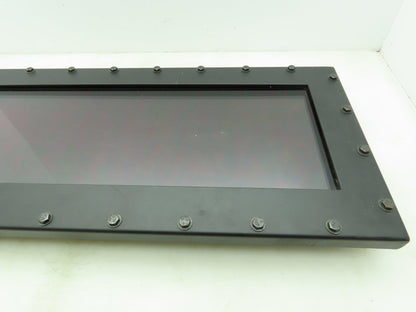 Large Digital Counter Timer 5" Red LED 6-Digit Steel Display