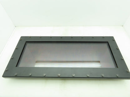 Large Digital Counter Timer 5" Red LED 6-Digit Steel Display