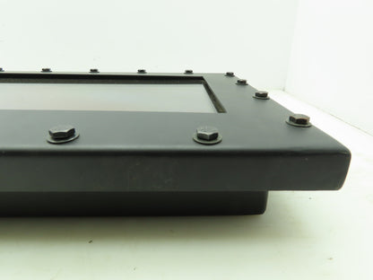 Large Digital Counter Timer 5" Red LED 6-Digit Steel Display