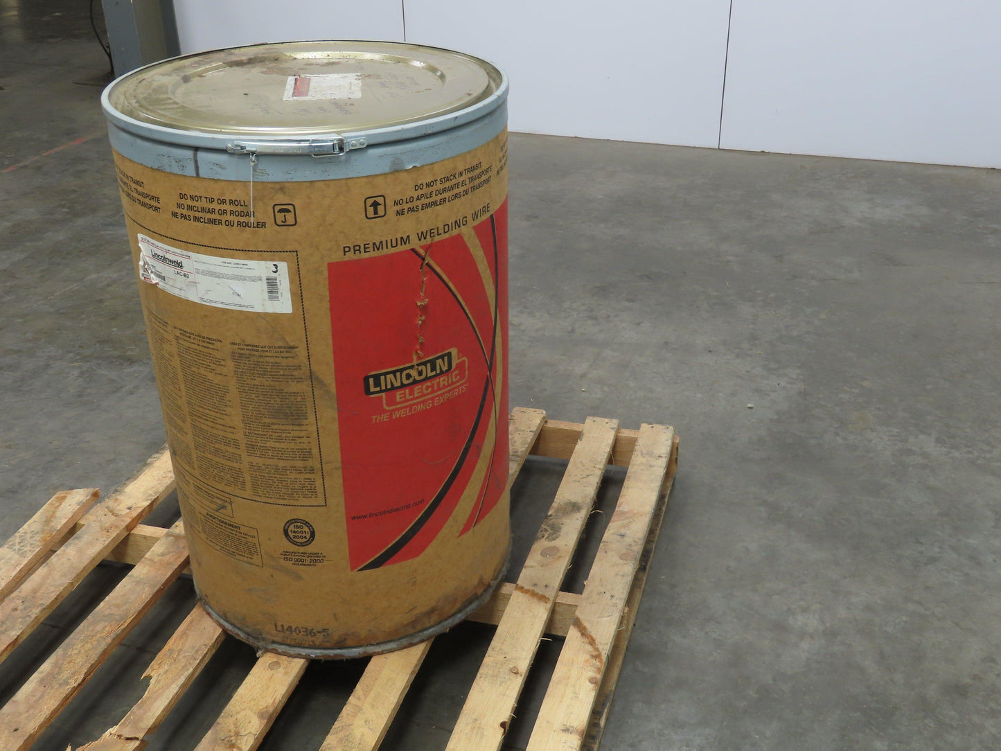 Lincoln LAC-B2 Lincolnweld 5/32" SAW Submerged Arc Welding Wire 600lb Feed Drum