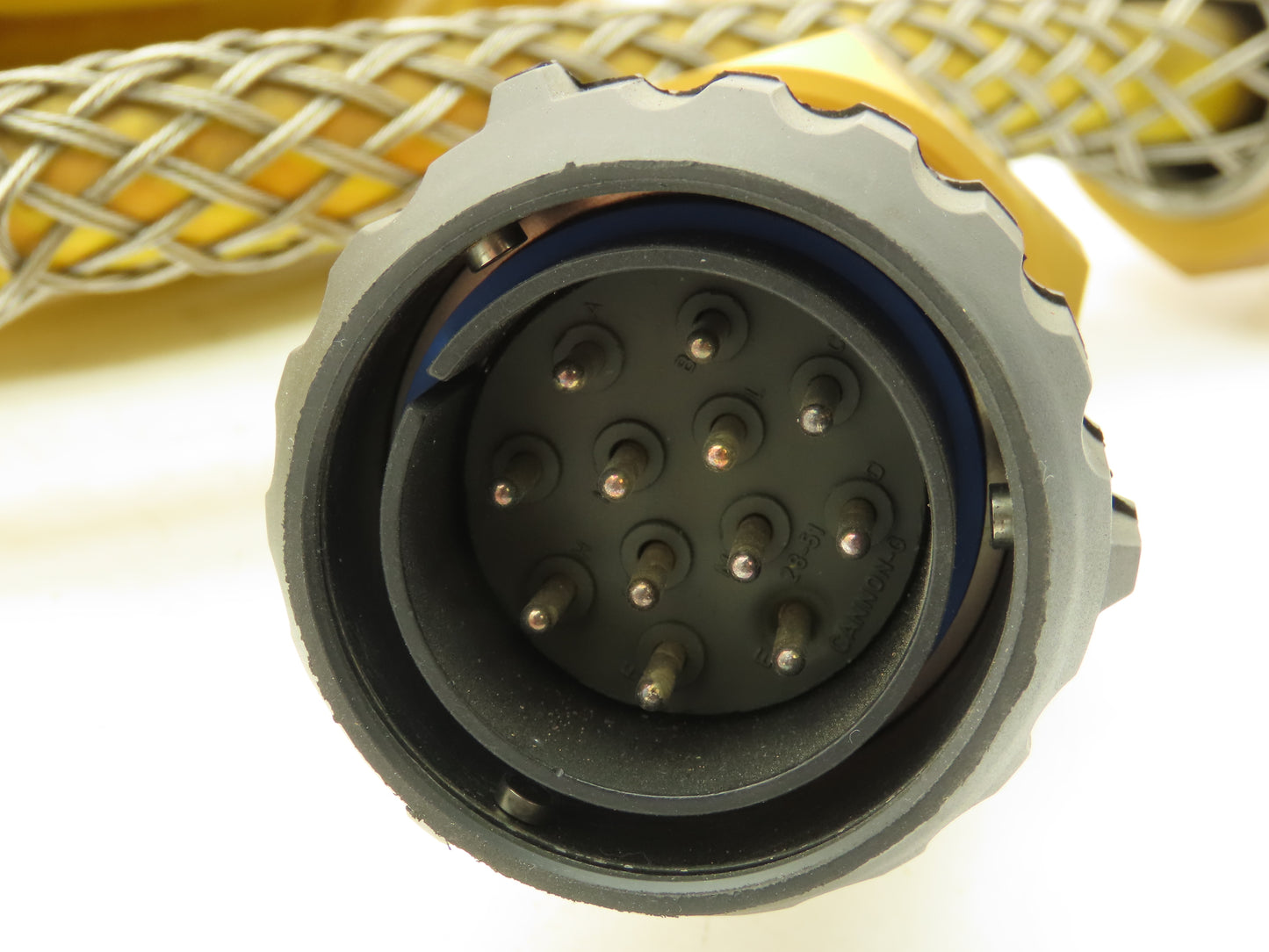 TPC Wire & Cable Cord Set 12 Pin Cannon-G 28-51 Male Female Ends 12AWG 30' Long