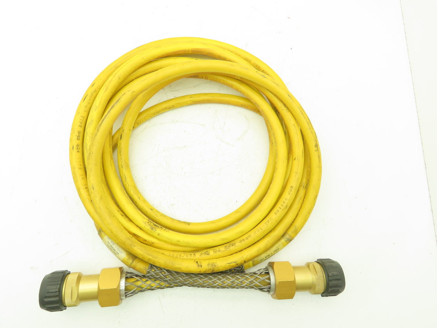 TPC Wire & Cable Cord Set 12 Pin Cannon-G 28-51 Male Female Ends 12AWG 30' Long