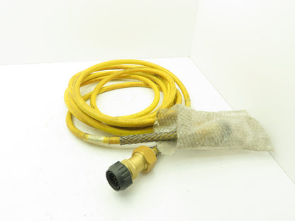 TPC Wire & Cable Cord Set 12 Pin Cannon-G 28-51 Male Female Ends 12AWG 30' Long