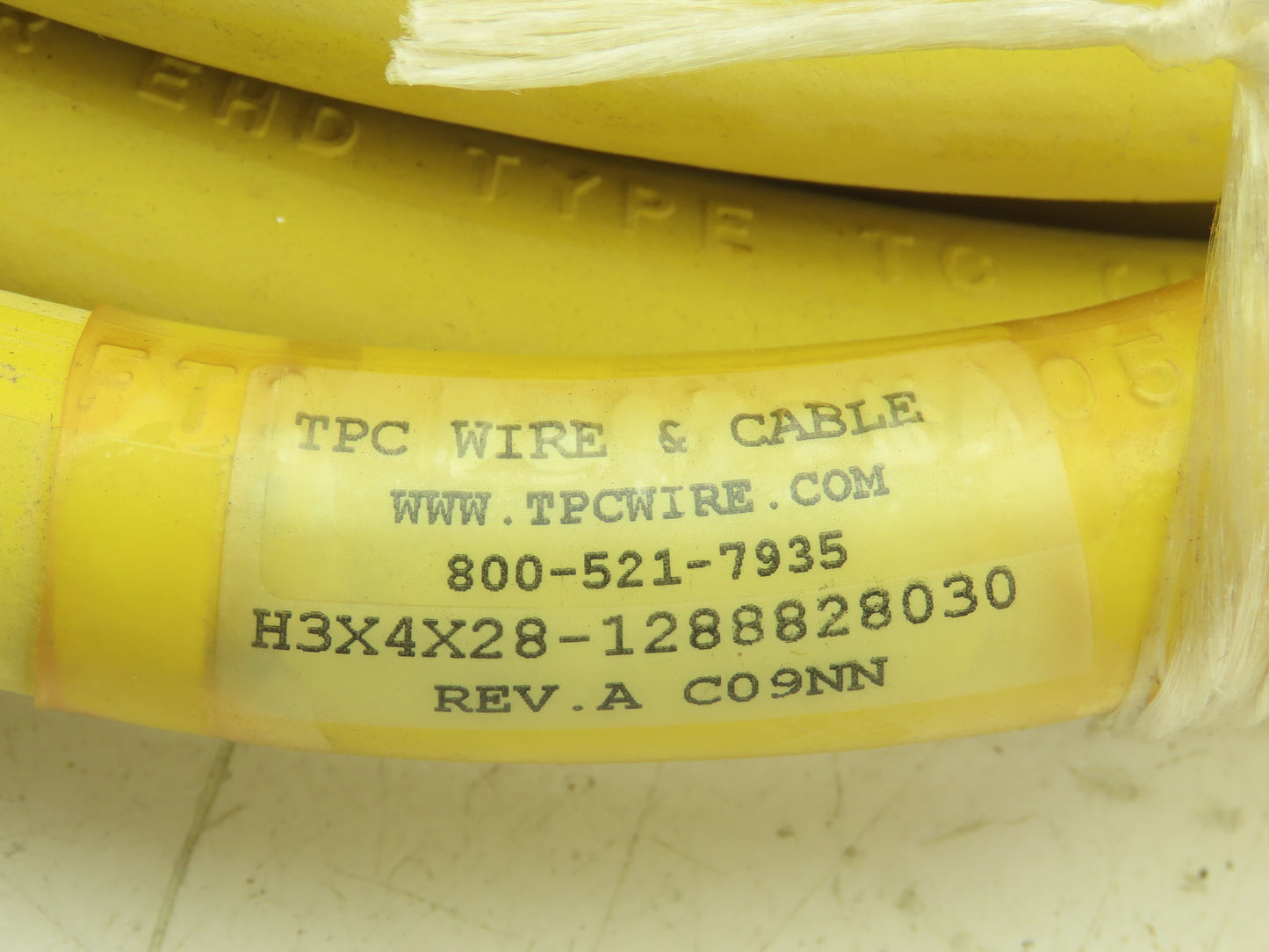 TPC Wire & Cable Cord Set 26 Pin Cannon 28-12 Male Female 16/33 Super-Trex 30'