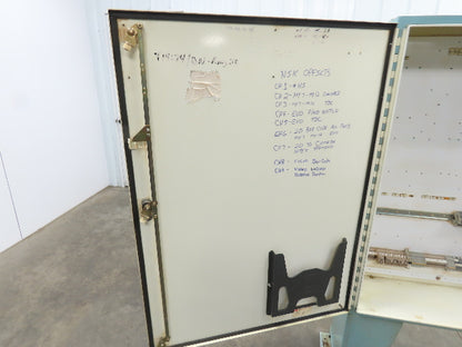 Hoffman A48SA3812LPPL Free Standing Electrical Enclosure 48x38x12 30A Disconnect