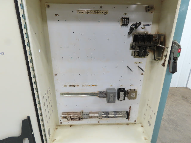 Hoffman A48SA3812LPPL Free Standing Electrical Enclosure 48x38x12 30A Disconnect