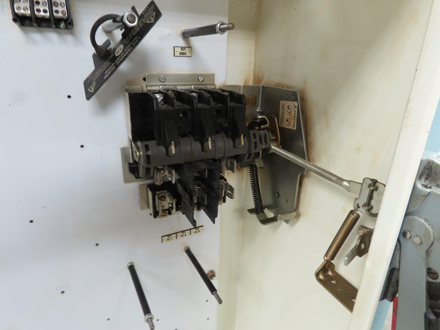 Hoffman A48SA3812LPPL Free Standing Electrical Enclosure 48x38x12 30A Disconnect