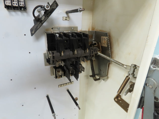 Hoffman A48SA3812LPPL Free Standing Electrical Enclosure 48x38x12 30A Disconnect