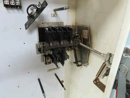 Hoffman A48SA3812LPPL Free Standing Electrical Enclosure 48x38x12 30A Disconnect