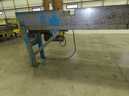 New London Engineering 7.5"x 26' PlastiTrak Side by Side Plastic Chain Conveyor