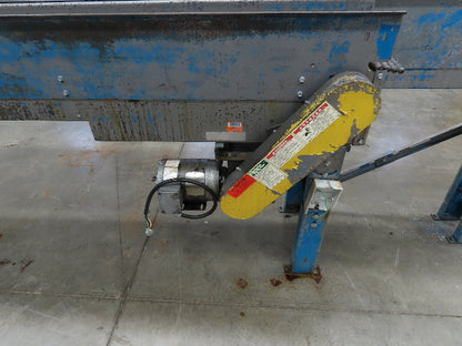New London Engineering 7.5"x 26' PlastiTrak Side by Side Plastic Chain Conveyor