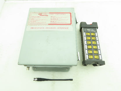 Cattron KMCS12 Theimeg Radio Remote Control Overhead Crane 12 Button System