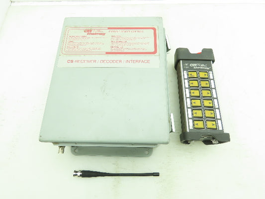 Cattron KMCS12 Theimeg Radio Remote Control Overhead Crane 12 Button System
