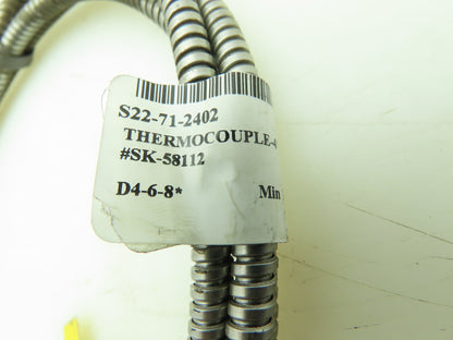 National Basic Sensor SK-58112 Thermocouple Temperature Sensor 4" Probe