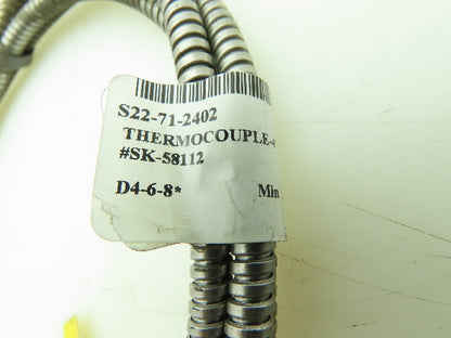 National Basic Sensor SK-58112 Thermocouple Temperature Sensor 4" Probe