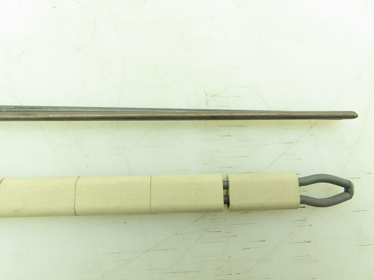 Watlow 1436-BW-18 Thermocouple 18" Type K Ceramic Insulated Lot of 2