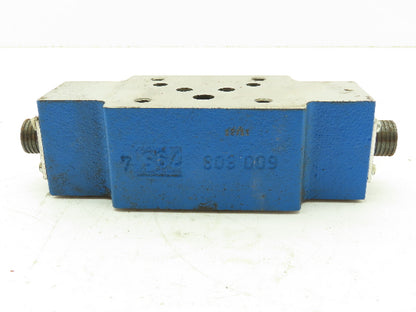 Rexroth Z2FS 10-5-34/V Hydraulic Flow Control Throttle Check Valve Sandwich D05